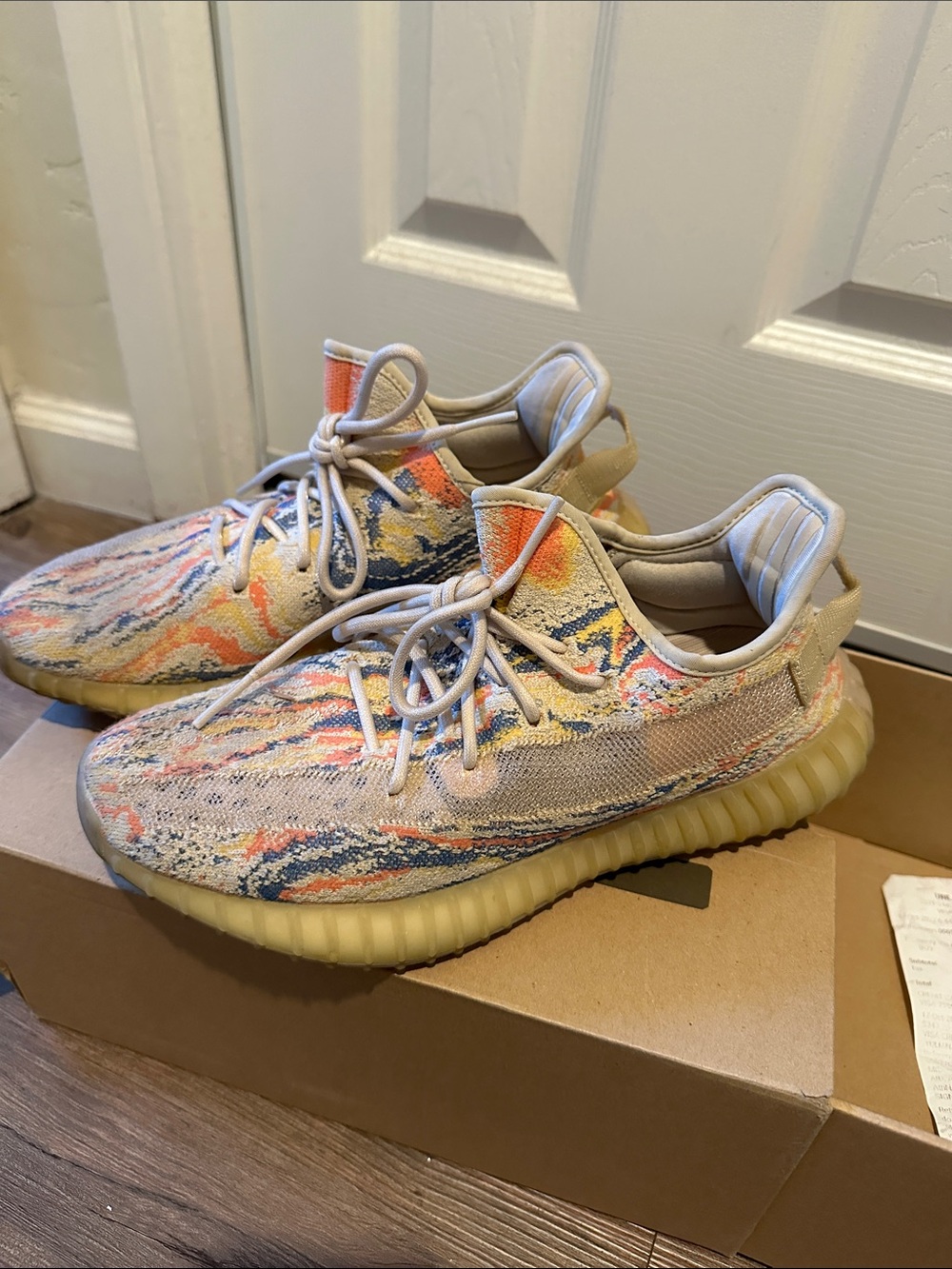 Yeezy Oat Receipt with Hand